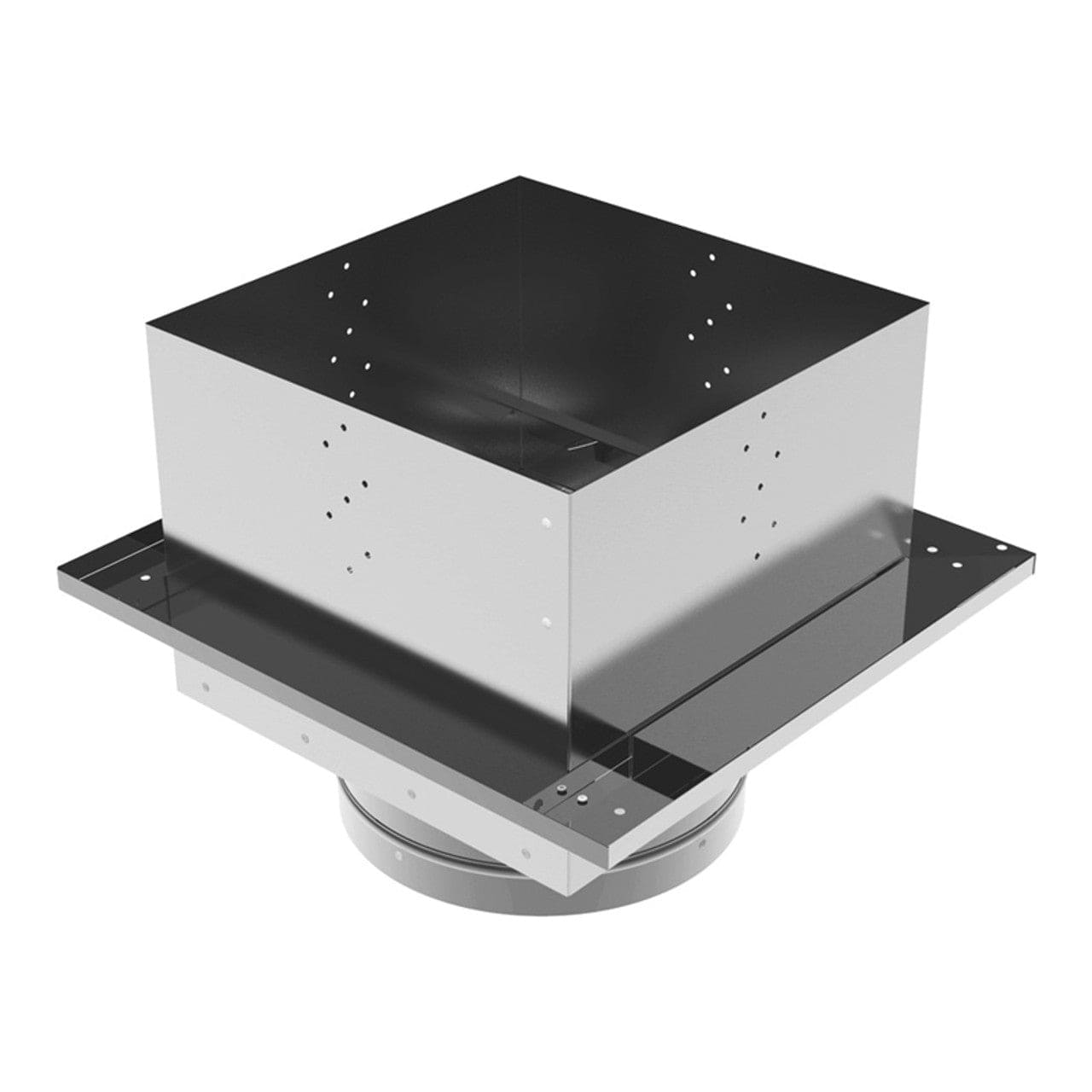 6" DuraVent DuraTech Flat Ceiling Support Box - 6DT-FCS - Chimney Cricket