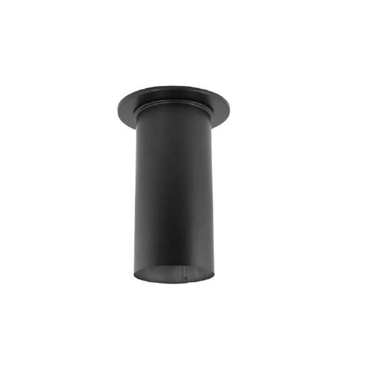 6" DuraVent DuraBlack Slip Connector with Trim - 6DBK-SC - Chimney Cricket