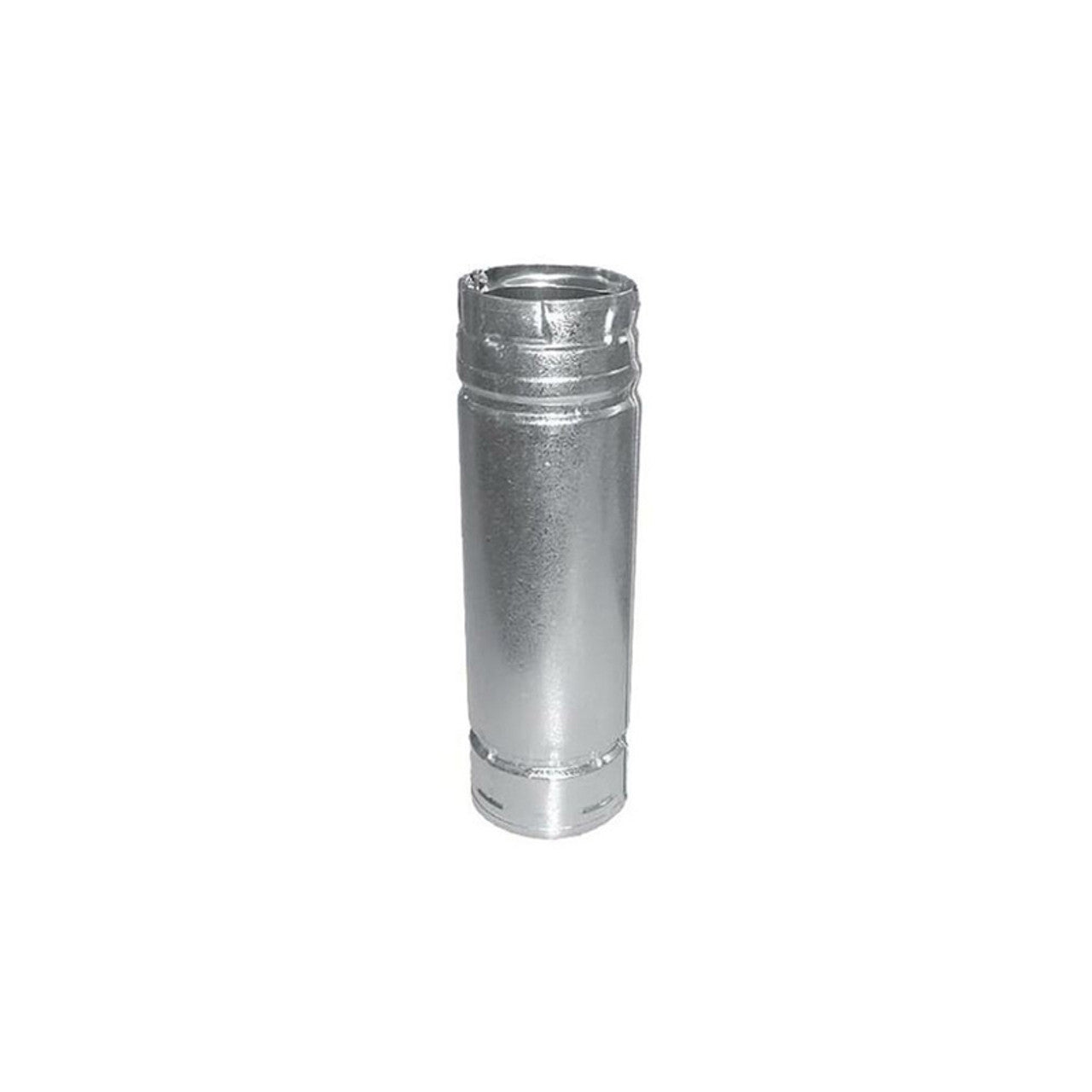 3" Galvanized 24" PelletVent Pipe Length - 243024 - Chimney Cricket