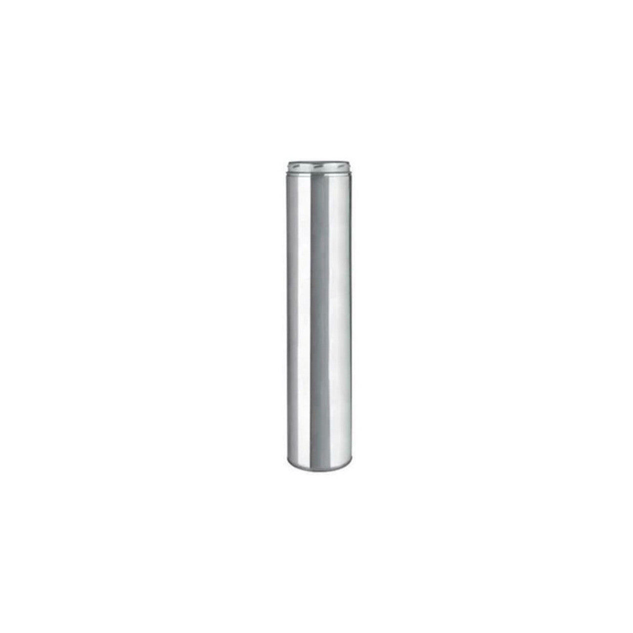 10" Insulated Stainless Steel Ultra-Temp 36" Chimney Length - 210036U - Chimney Cricket