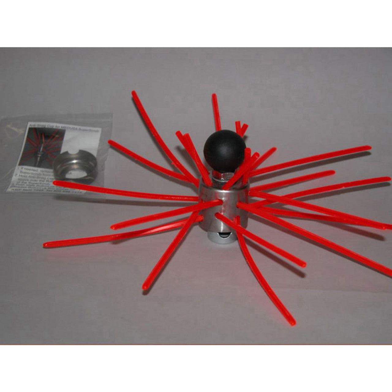 RoVac Mini-Medusa 12" Small Super Scrub Whip w/ ButtonLok - 7260 - Chimney Cricket