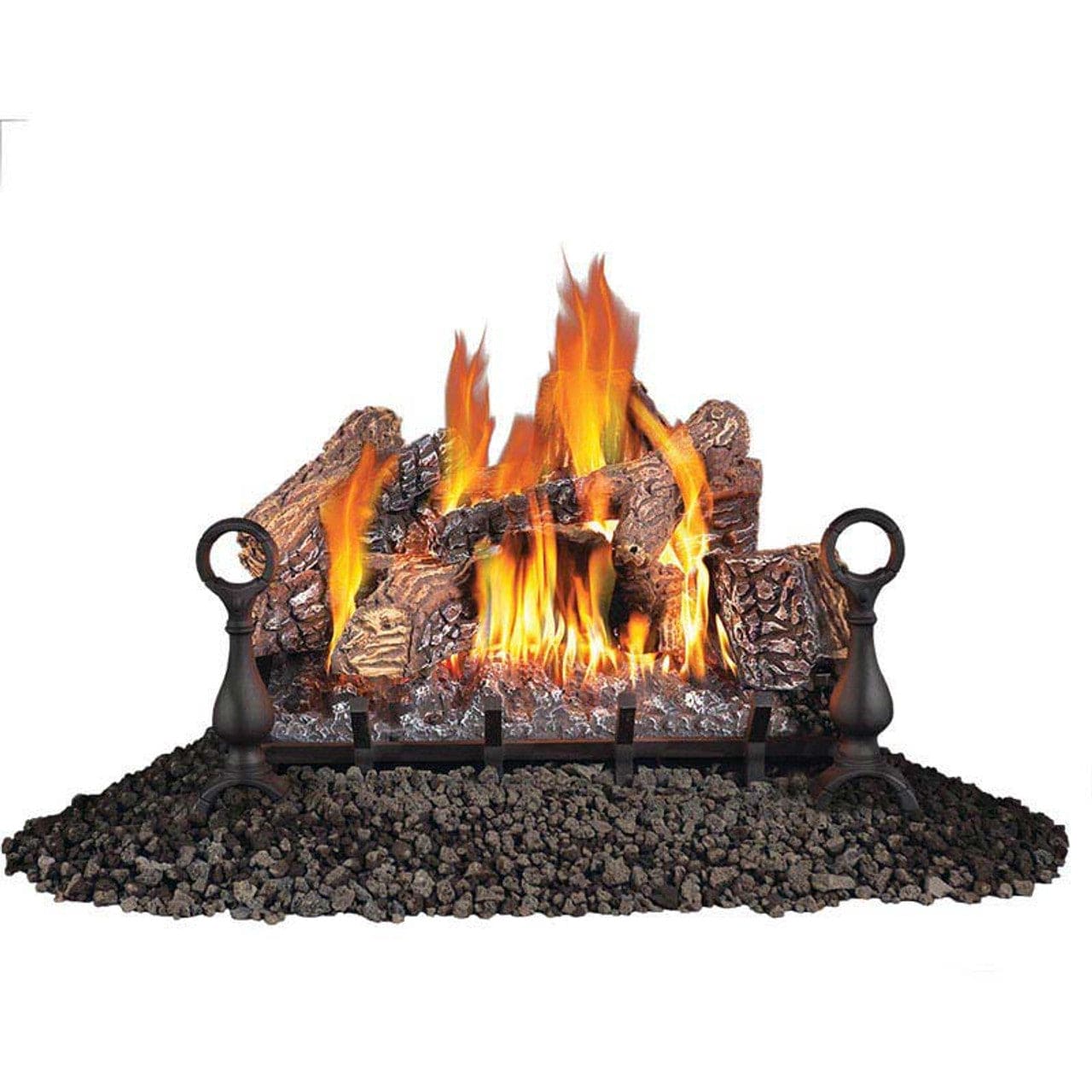 Napoleon Fiberglow 18" Width Electronic Ignition Gas Log Set - GL18NE - Chimney Cricket