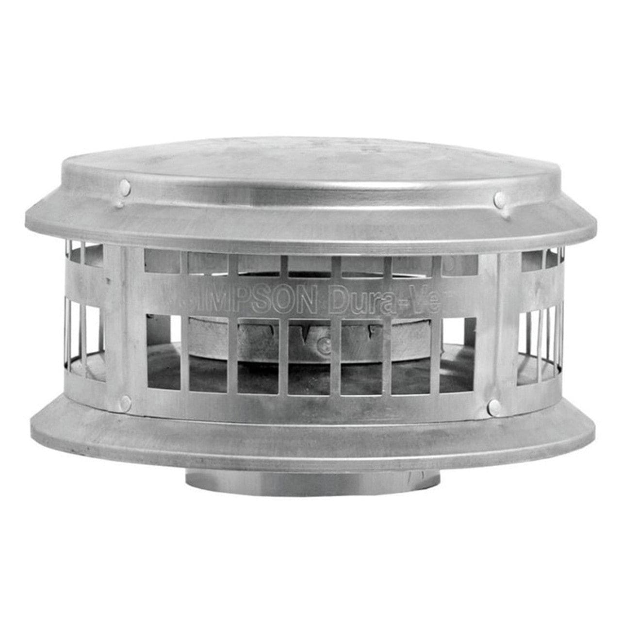 3" Type B Gas Vent DuraCap - 3BVDC - Chimney Cricket