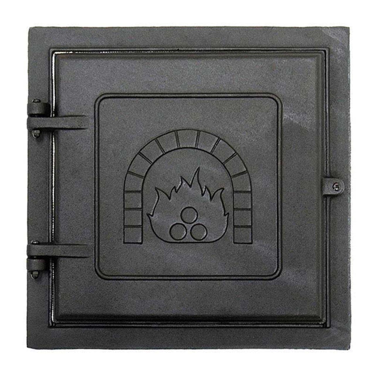 12" x 12" Minuteman Cast-Iron Clean-Out Doors - CDR-212 - Chimney Cricket