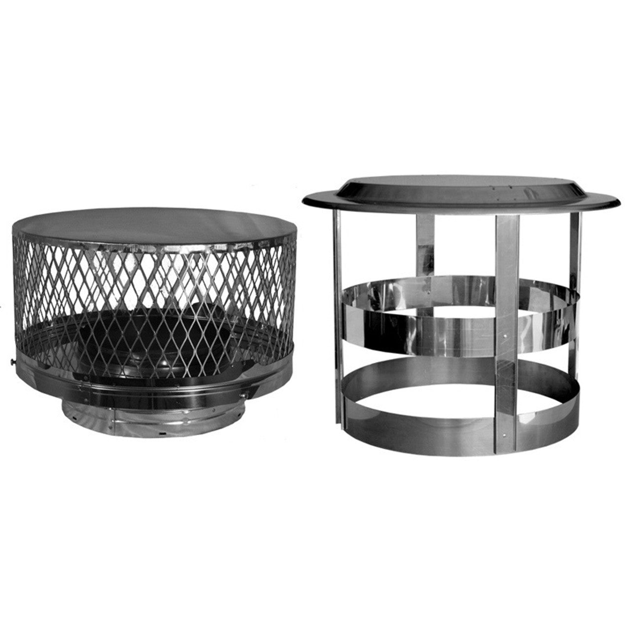 14" DuraVent DuraTech Double-Wall Vertical Chimney Cap - 14DT-VC1 - Chimney Cricket