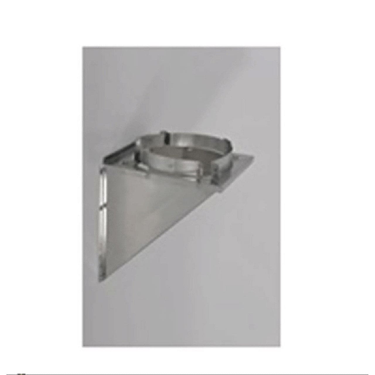 6" Ventis Class-A All Fuel Chimney 304L Stainless Tee Support - VA-TS06SS - Chimney Cricket