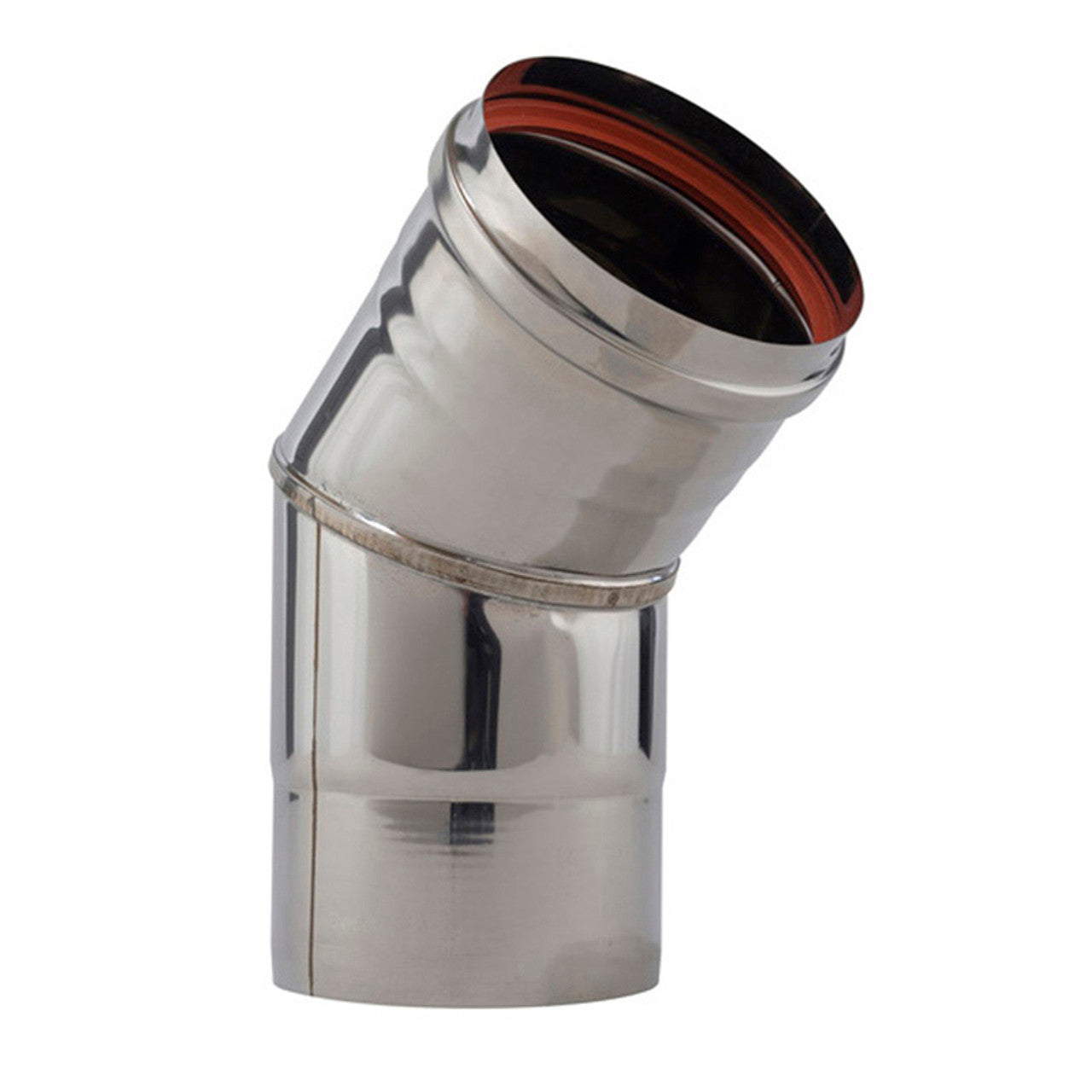 4" Dryer Vent 45-Degree Fixed Elbow - DVEL0445 - Chimney Cricket