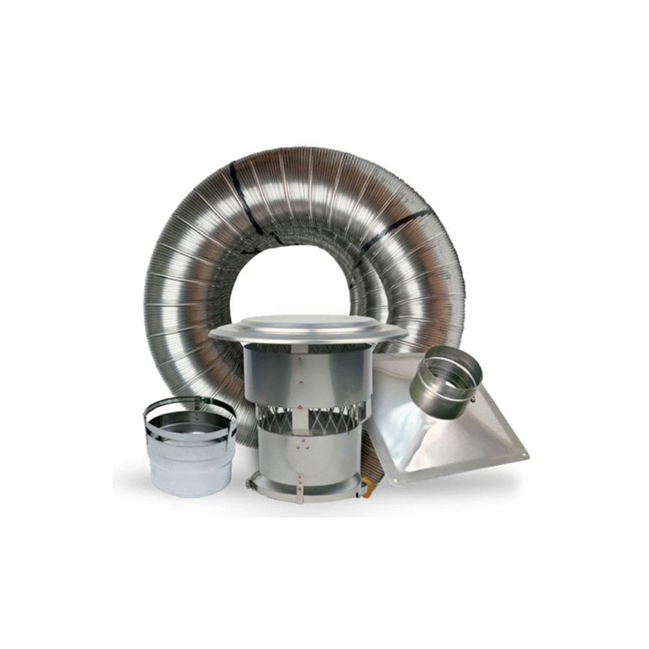 6" X 25' Forever Flex 316Ti Appliance Connect Kit - Chimney Cricket