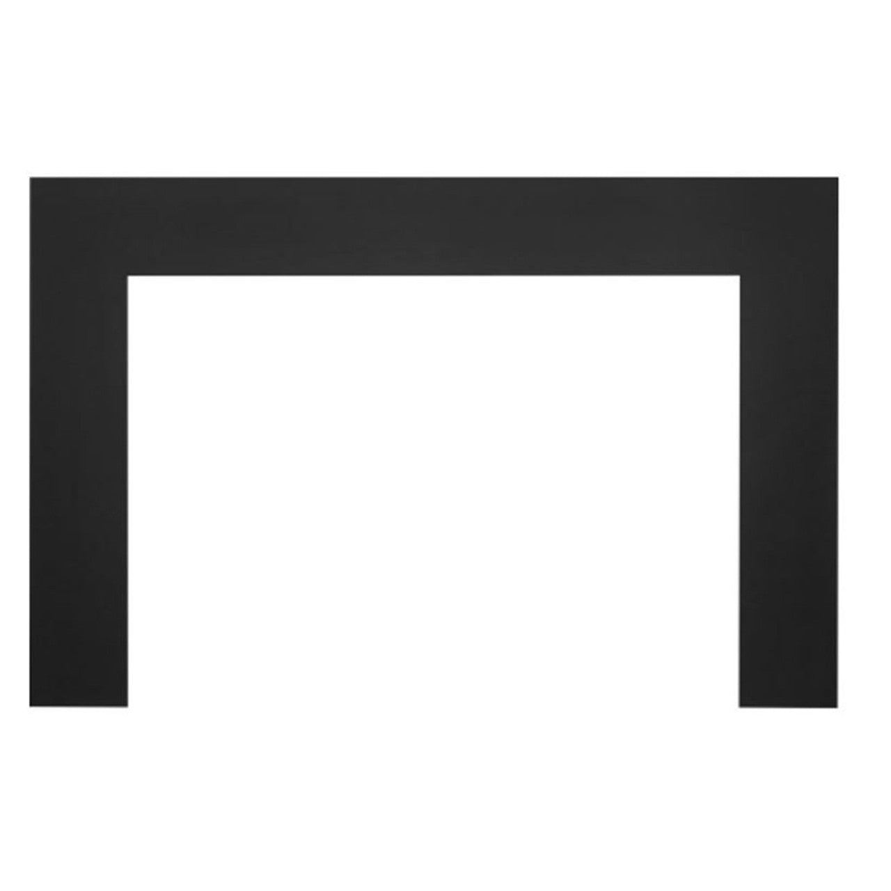 Large Black 3-Sided Faceplate (For use with 3-Sided Backerplate) for Oakville X4 Series - LBK3F3B4 - Chimney Cricket