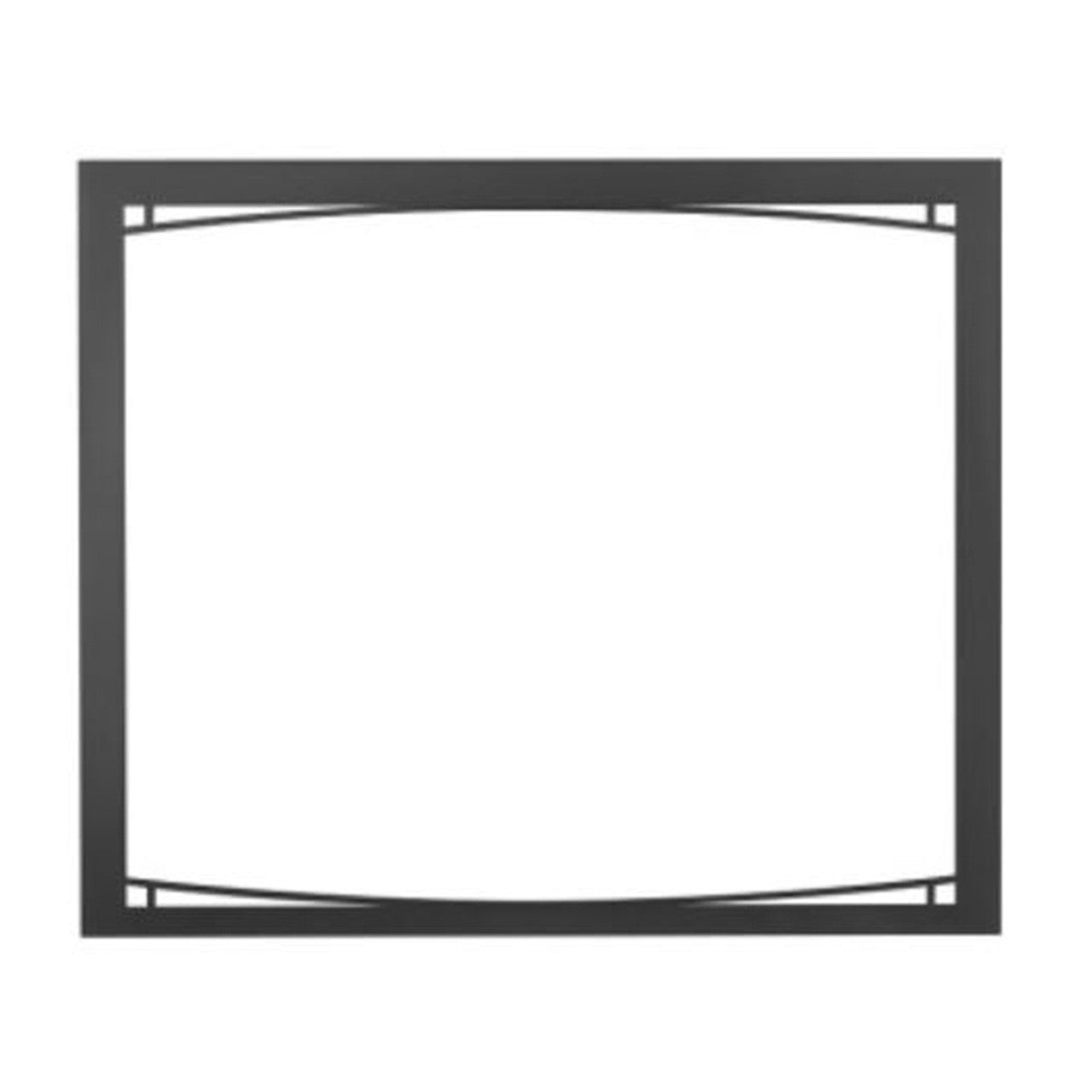 Black Zen Decorative Safety Barrier for ALTITUDE X 42 - ZAX42BK - Chimney Cricket