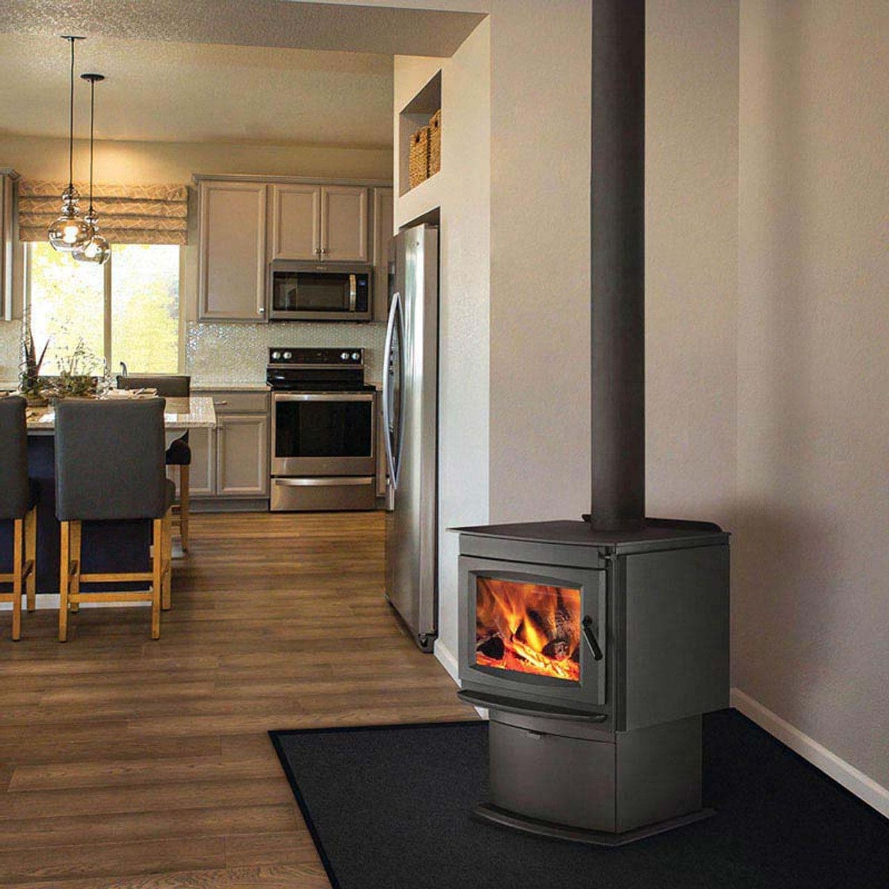 S20 Wood-Burning Cast Iron Stove - S20-1 - Chimney Cricket