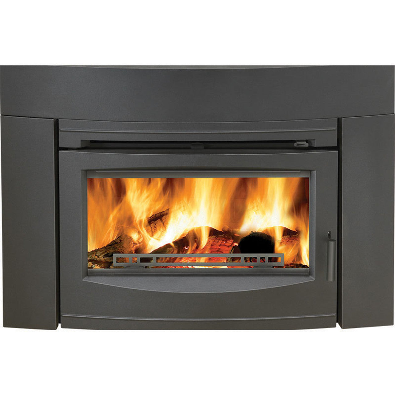 Timberwolf TI3C-1 Wood-Burning Cast-Iron Contemporary Fireplace Insert - TI3C-1 - Chimney Cricket