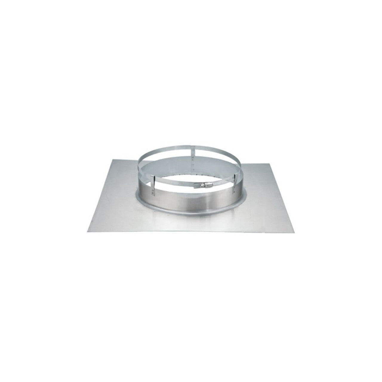 9" Light Flex 18-Gauge 18" x 18" Bottom Plate - BPLF9 - Chimney Cricket