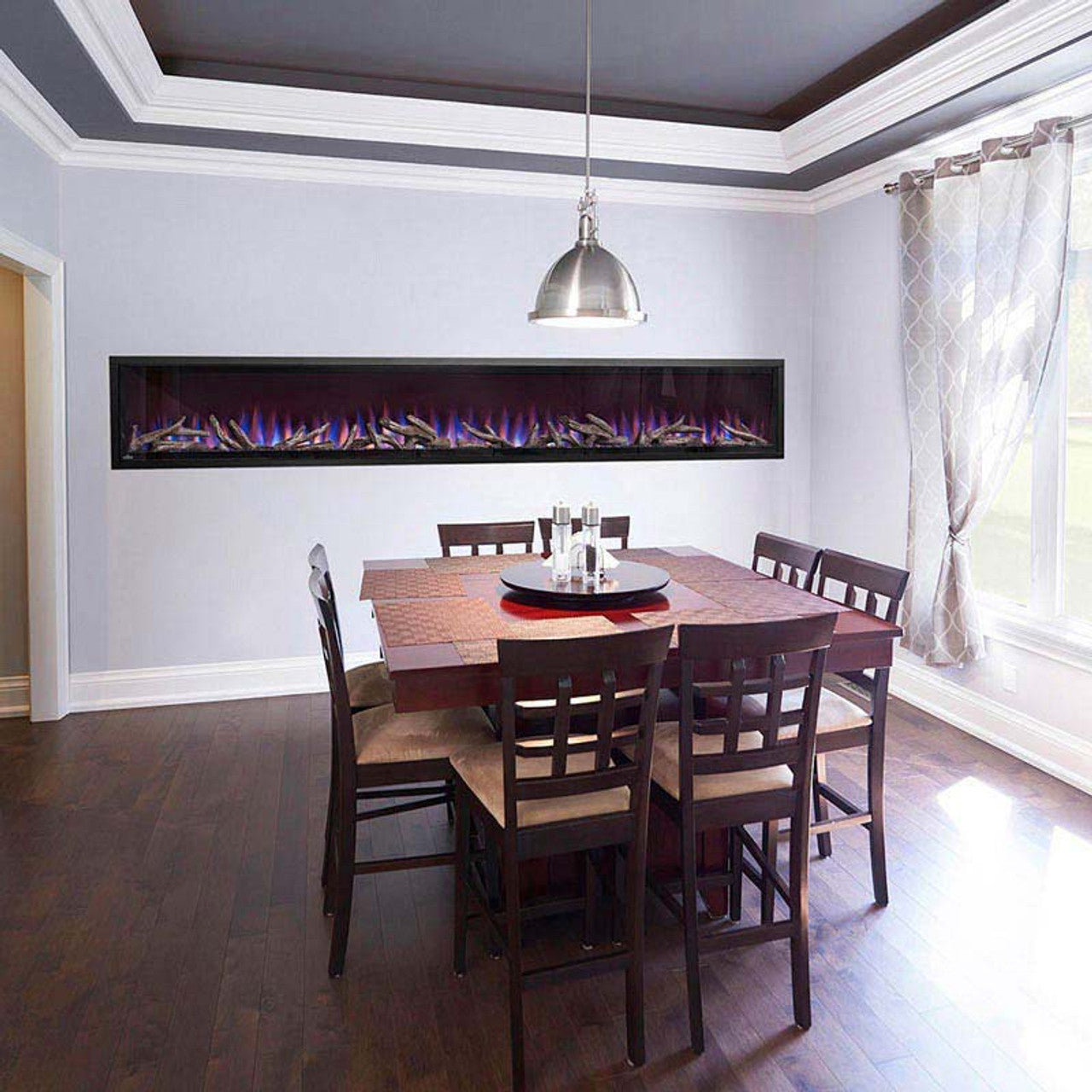 Napoleon Alluravision 100 Wall Mount Deep Depth Electric Fireplace - NEFL100CHD-1 - Chimney Cricket