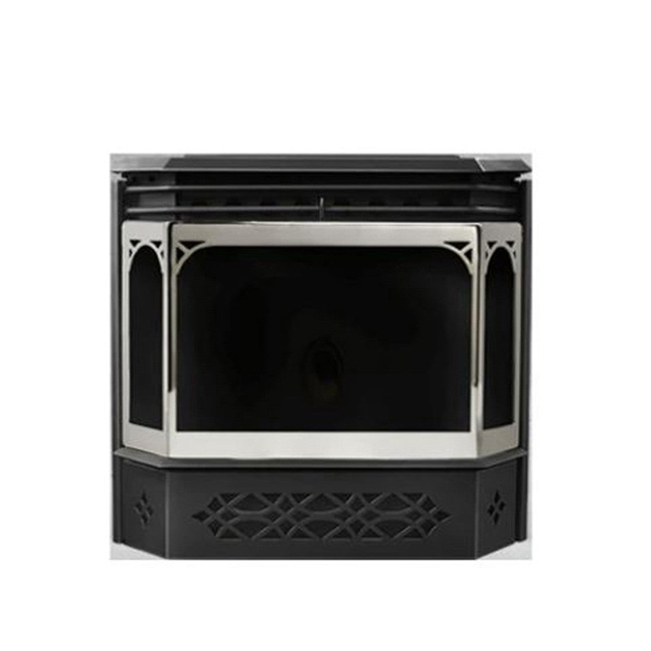 Satin Chrome Door Kit for Haliburton - GS328S-1 - Chimney Cricket