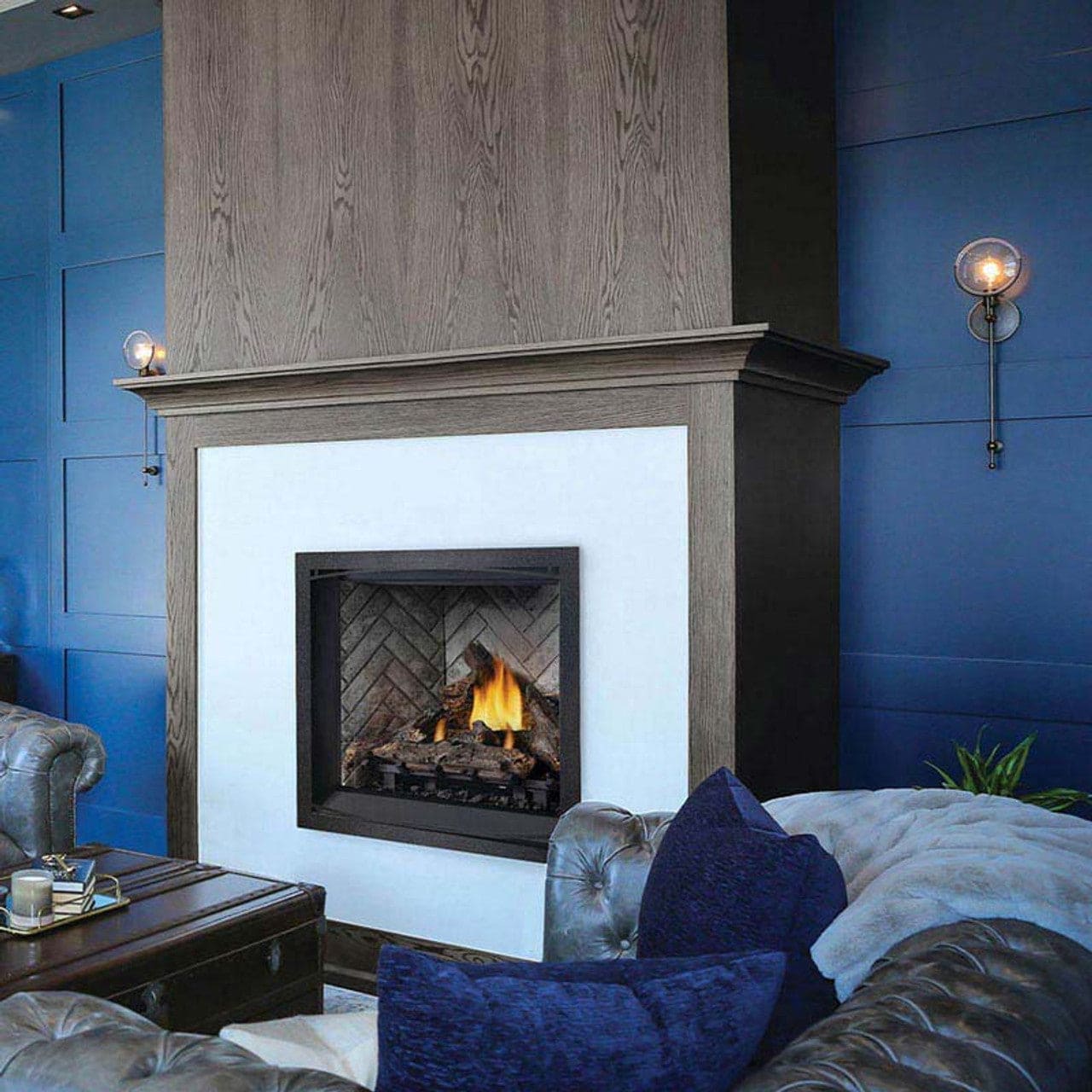 Napoleon Elevation 42 Direct Vent 36" Natural Gas Fireplace - E42NTE - Chimney Cricket