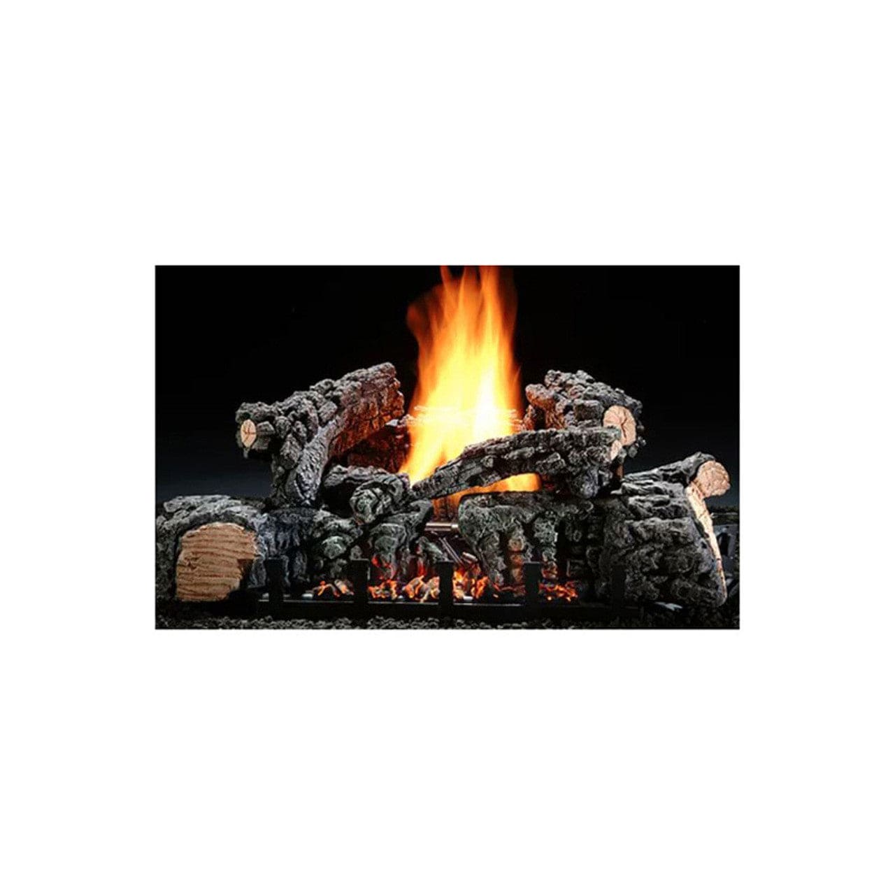 22'' Highland Glow Liquid Propane Vent-Free Log Set - EFHG22P1G - Chimney Cricket
