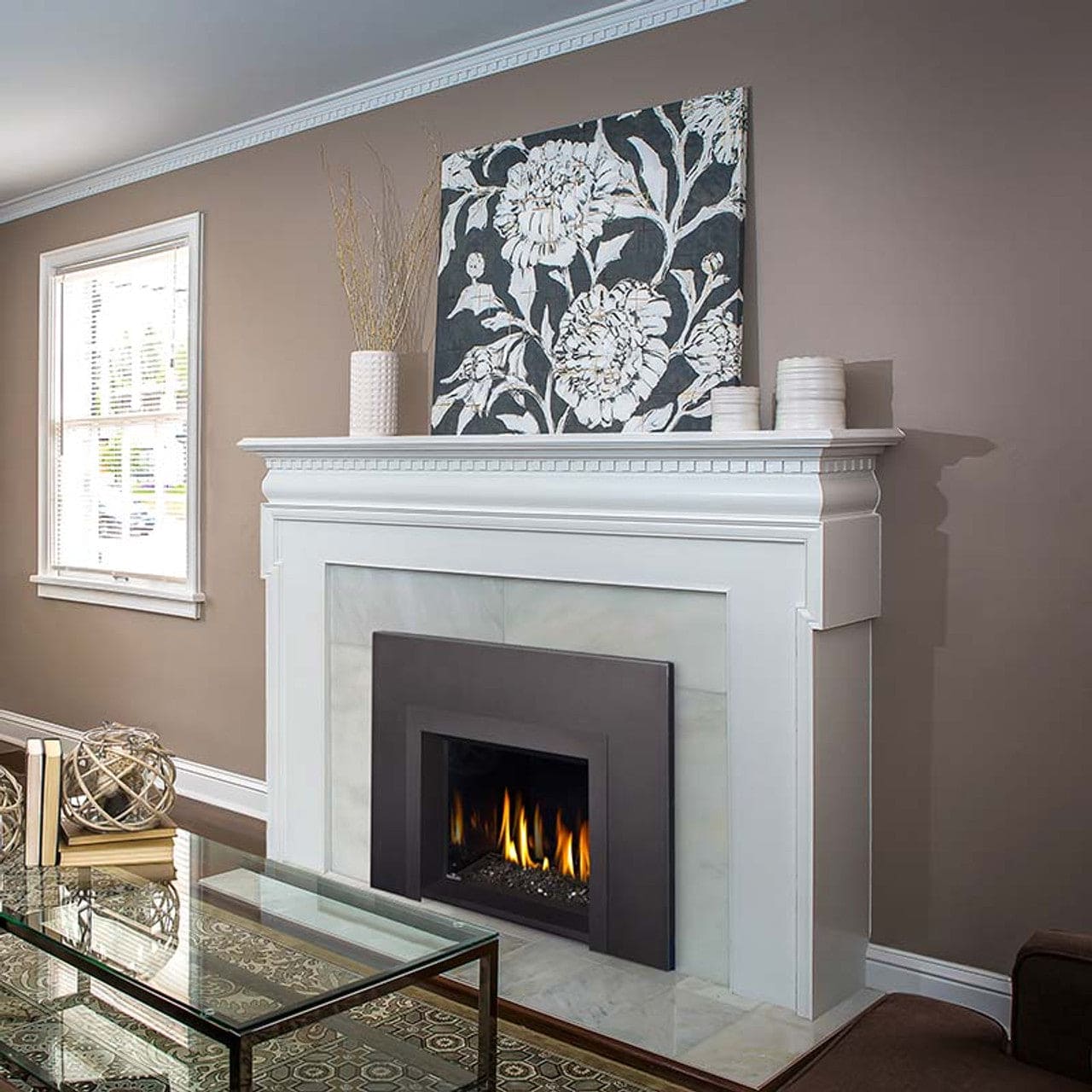 Napoleon OAKVILLE 3 Glass Direct Vent Electronic Ignition Natural Gas Fireplace Insert - GDIG3N-1 - Chimney Cricket