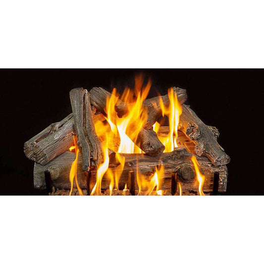 24" Western Driftwood 7-Piece Vented Gas Log Set - DRIFTWOOD24LOGS - Chimney Cricket