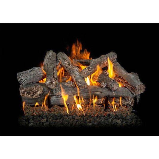 30" Western Driftwood 8-Piece Vented Gas Log Set - DRIFTWOOD30LOGS - Chimney Cricket