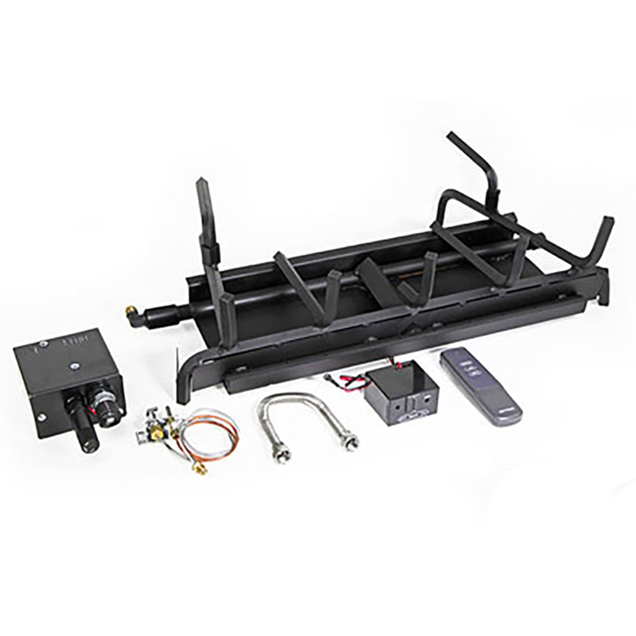 Assembled 18" Propane 2-Burner with Modulating Millivolt and Remote System - 2BRN-18-LP-MMVR - Chimney Cricket