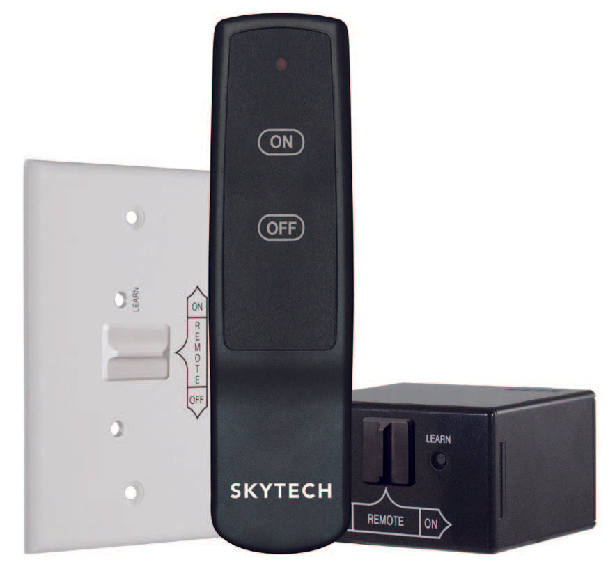 Skytech 1001-A On/Off Remote With Wire & Receiver - Chimney Cricket
