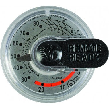 Dial, Drop-In, 2700 R3D LP A, for Underground Tanks, Guide Hole at 5%, Taylor, Replaces 130024, 130044 - Chimney Cricket