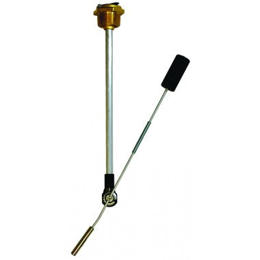 Float Gauge, 1-1/4" MPT for Vertical Cylinder w/ 30" Diameter Tank, ST, 131616, TA254NS - Chimney Cricket