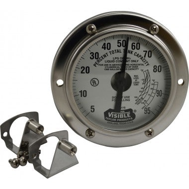 Dial Assembly, 4" Visible, for RoadMaster w/ Mounts, Taylor, 131839 ** - Chimney Cricket