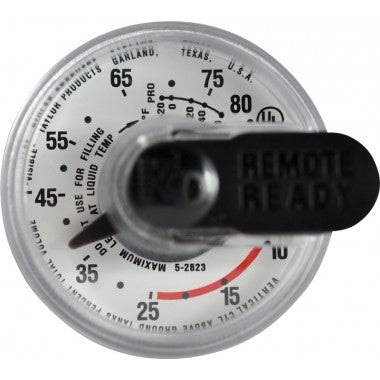 Dial, Drop-In, 2765 R3D LP A, for 420# Vertical Cylinders, Guide Hole at 15%, Taylor. 132765 - Chimney Cricket