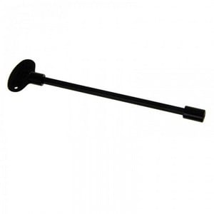 Hpc 3" Flat Black Key With Universal Socket
