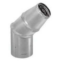 Duravent 4" Diameter PelletVentPro Horizontal Cap w/Tapered End - Chimney Cricket