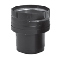 Duravent 3" Diameter PelletVent Pro Harman Appliance Adaptor Increaser - Chimney Cricket
