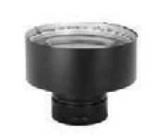 Duravent 3" PelletVent Pro 8" Chimney Adapter - Chimney Cricket