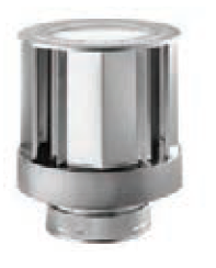 Duravent 5"x8" DirectVent Pro Vertical High-Wind Termination Cap - Chimney Cricket