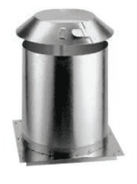 Duravent 7" Diameter DuraTech Attic Insulation Shield - Chimney Cricket