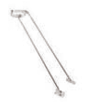 Duravent 6" & 8" Diameter DuraTech Extended Roof Bracket - Chimney Cricket