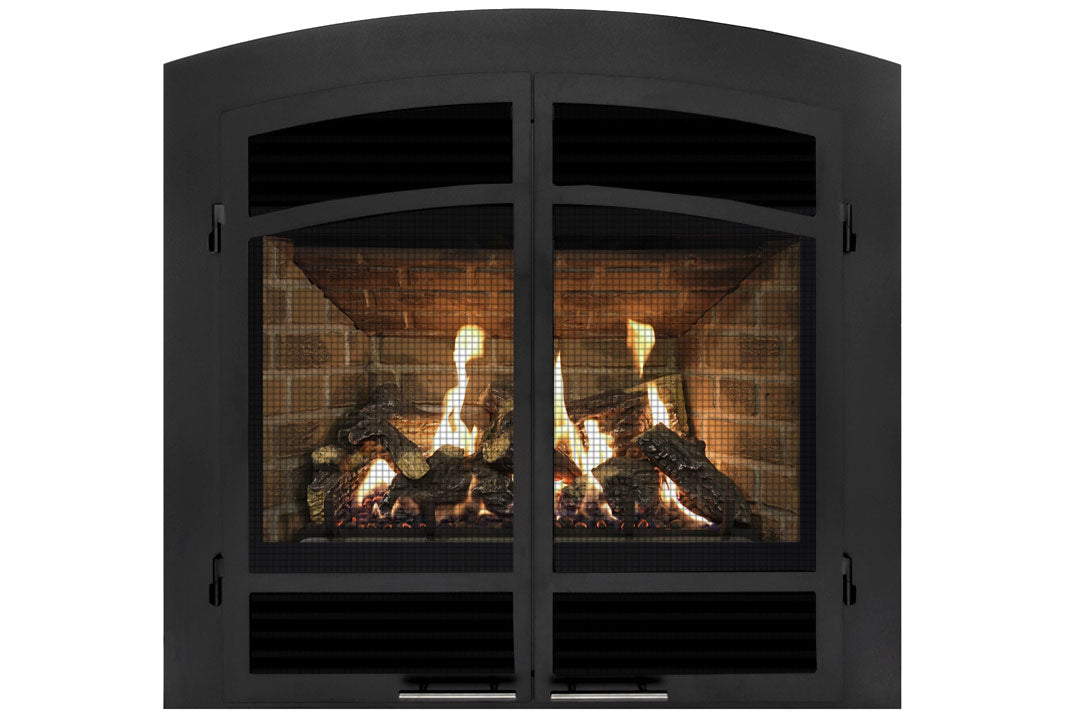 Door, Black Arch, Hemlock Valley 35inh x - Chimney Cricket