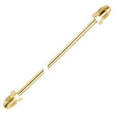 Pigtail / Hogtail, POL X POL X 20" w/ 7/8" Nuts, 3/8" Tube, RegO (CS100) - Chimney Cricket