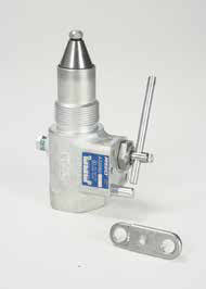 Internal Valves, 1 1/4" Straight, Single Outlet - Chimney Cricket