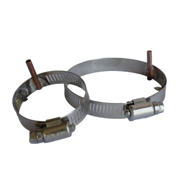 Clamp, for Anode Bonding to UG Tank Riser, ASC, ANODECLAMP - Chimney Cricket