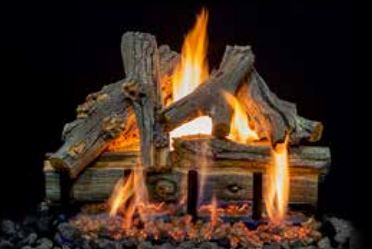 Grand Canyon 24" Arizona Juniper 7-Piece Log Set - Chimney Cricket