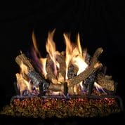 RHP 24" Charred Oak Stack Standard Gas Logs - Chimney Cricket