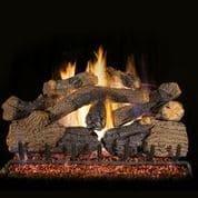 RHP 30" Charred Grizzly Oak Standard Gas Logs - Chimney Cricket