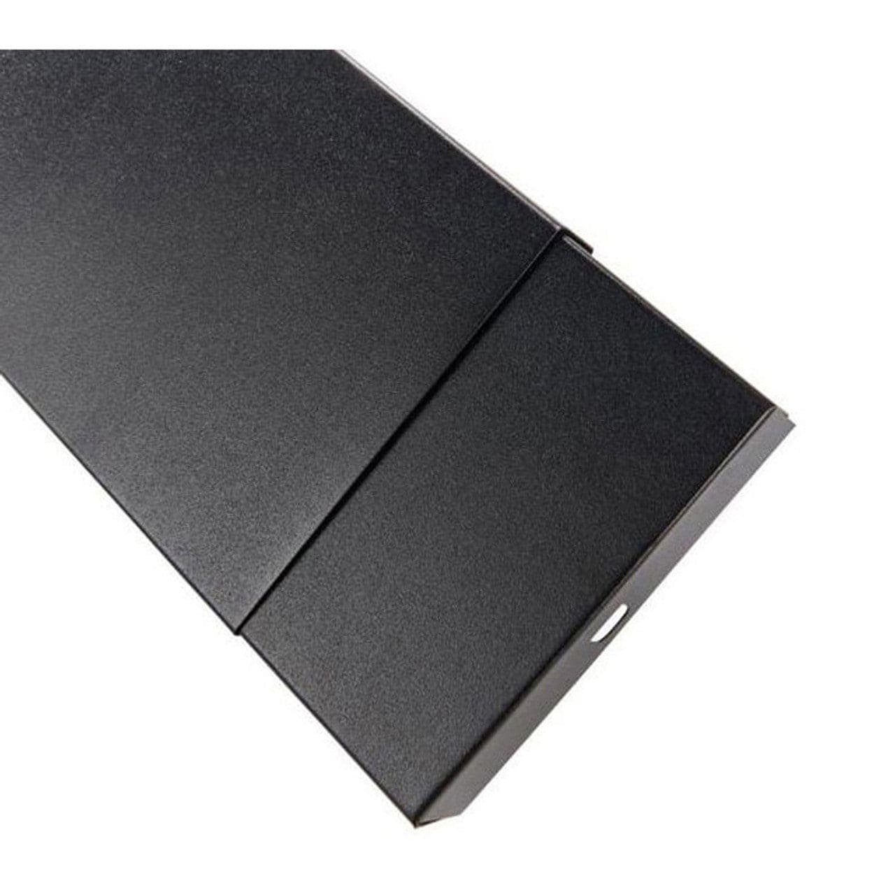 6" Black Hy-C Smoke Guard - FSG-BLK-6 - Chimney Cricket