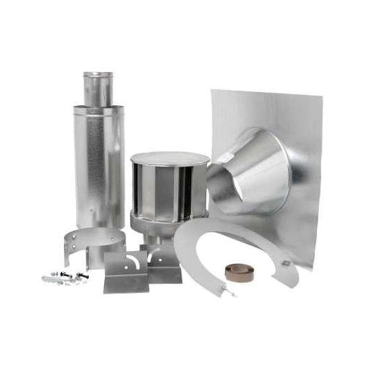 5" x 8" (FLAT ROOF) Roof Terminal Kit - GD412 - Chimney Cricket