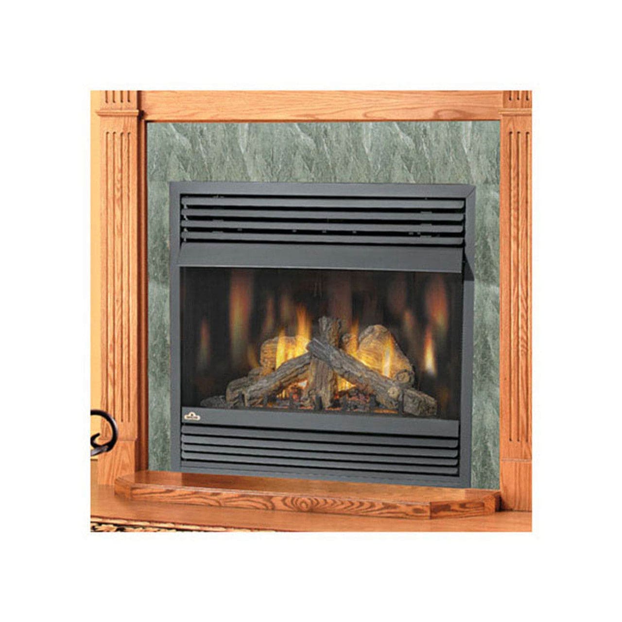Napoleon Grandville VF42 Direct-Vent Vent-Free Natural Gas Fireplace - GVF42-1N - Chimney Cricket
