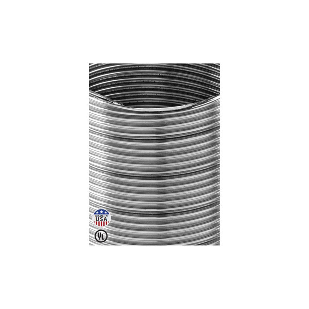 6" X 20' HomeSaver UltraPro .005 316Ti-Alloy Stainless Steel Pre-Cut Liner - Chimney Cricket