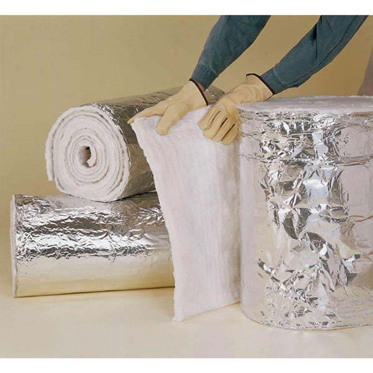 HomeSaver Foil-Face 24" Width 1/4" Thick FlexWrap 25-Foot Roll - INW-1424F - Chimney Cricket