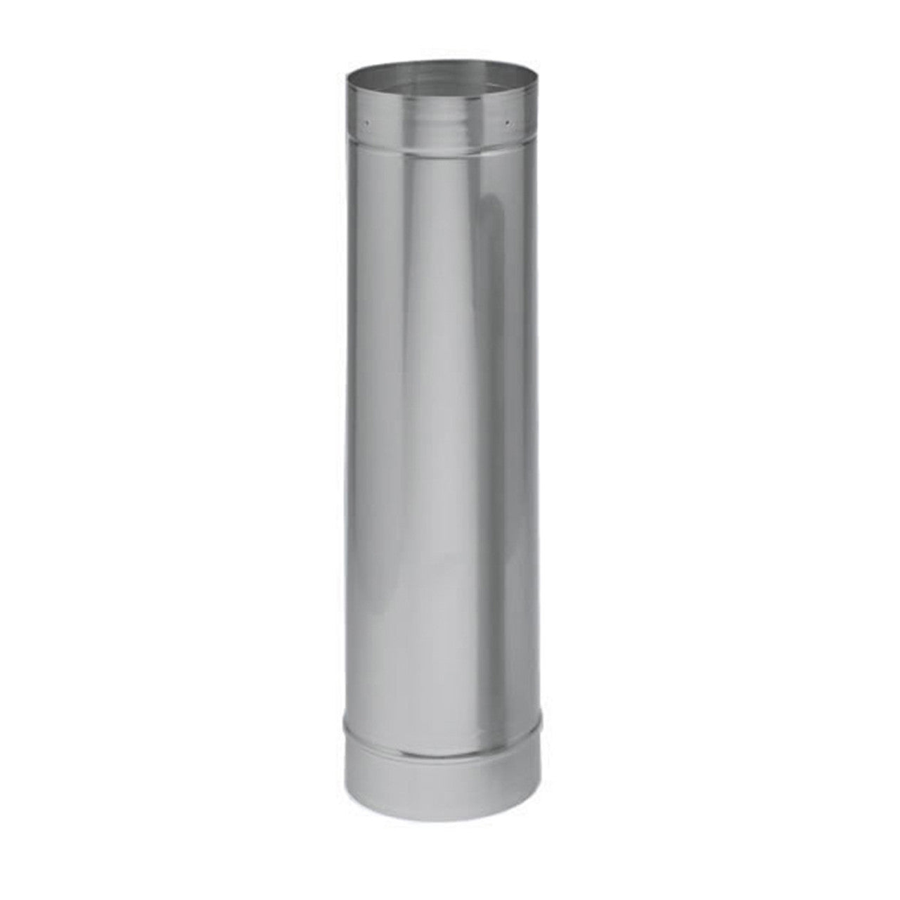 6" x 36" Heatfab 304-Alloy Stainless Steel Saf-T Vent Rigid Liner - 4607SS - Chimney Cricket